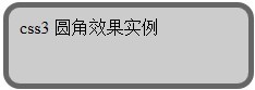 CSS3圆角效果实例 CSS3圆角效果实例