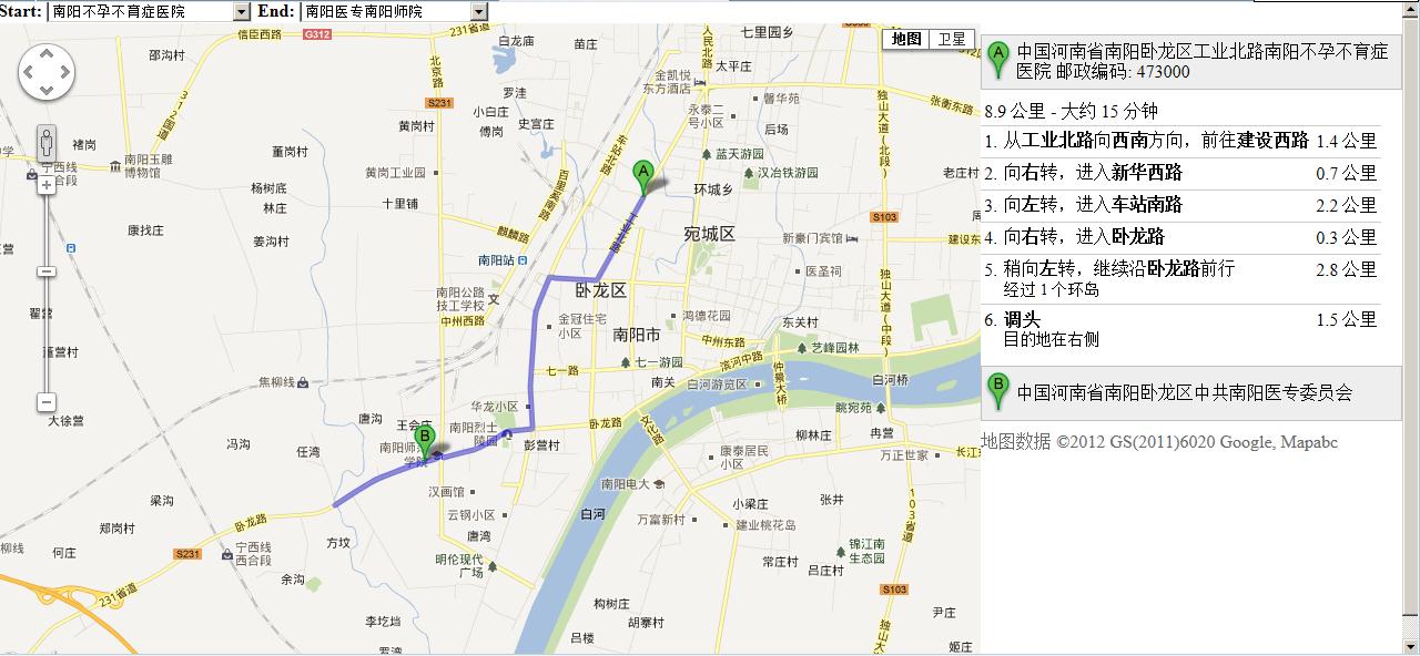 javascript利用谷歌地图开发路线图示例 javascript利用谷歌地图开发路线图示例